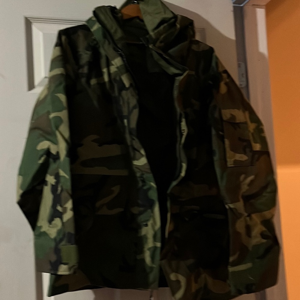 Army rain jacket
